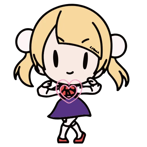 ❤️ Эмодзи «Loli Dance» для Telegram