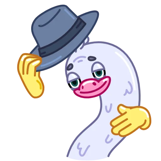 🎩 Эмодзи «Long Goose» для Telegram