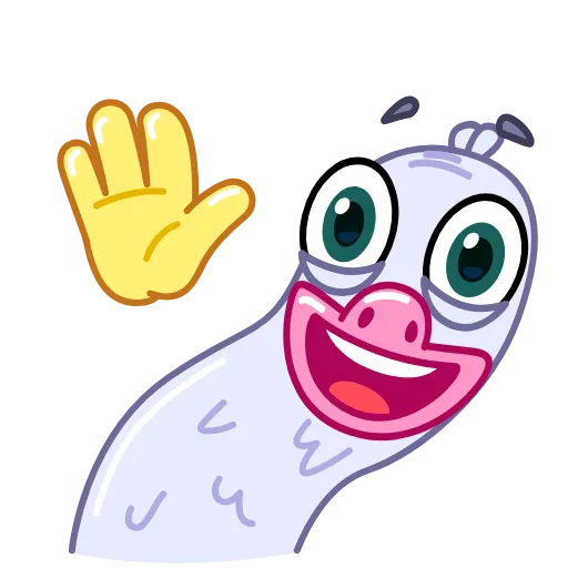 👋 Эмодзи «Long Goose» для Telegram