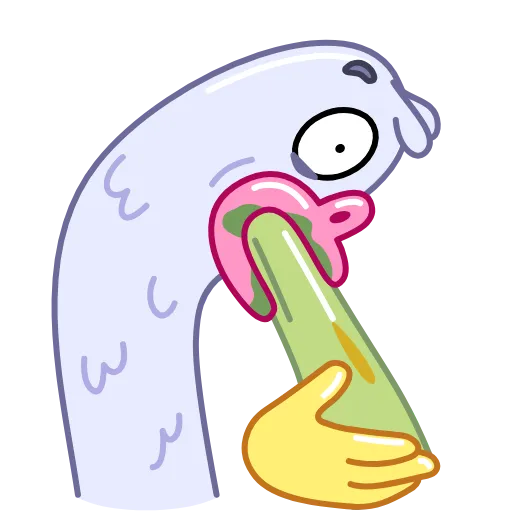 🤮 Эмодзи «Long Goose» для Telegram