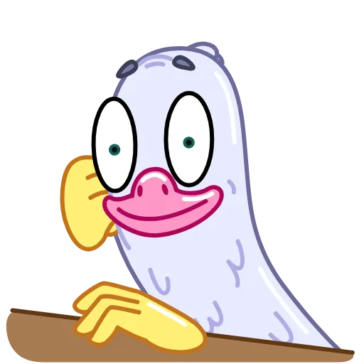 😏 Эмодзи «Long Goose» для Telegram