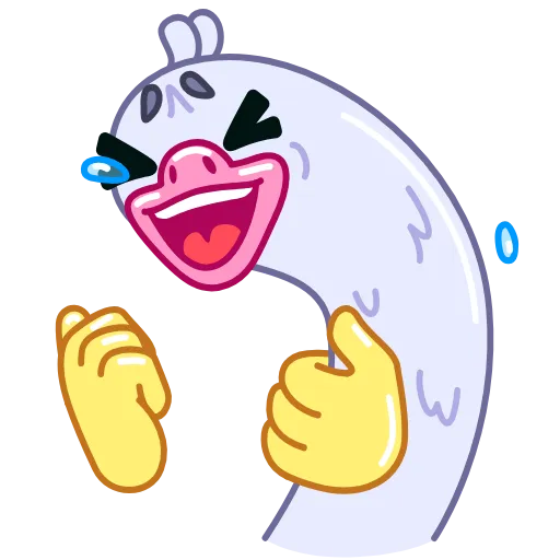 Стикерпак Long Goose для Telegram