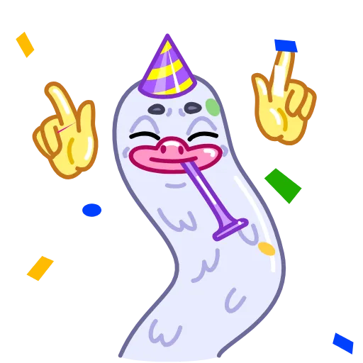 🥳 Эмодзи «Long Goose» для Telegram