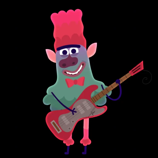 🎸 Стикер «Loodles» для Telegram