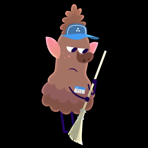 🧹 Стикер «Loodles» для Telegram