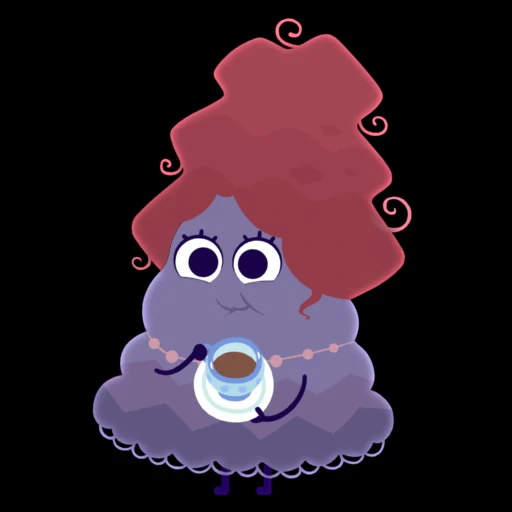 ☕️ Стикер «Loodles» для Telegram