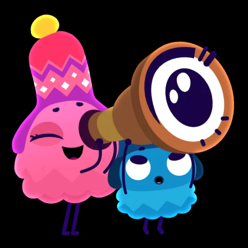 🔭 Стикер «Loodles» для Telegram