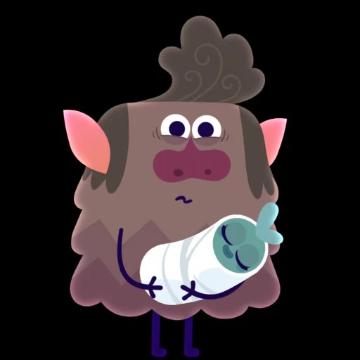 👶 Стикер «Loodles» для Telegram