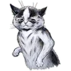 🚶 Эмодзи «Louis Wain Cats» для Telegram