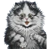 🤗 Эмодзи «Louis Wain Cats» для Telegram