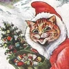 🎅 Эмодзи «Louis Wain Cats» для Telegram