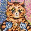 😐 Эмодзи «Louis Wain Cats» для Telegram