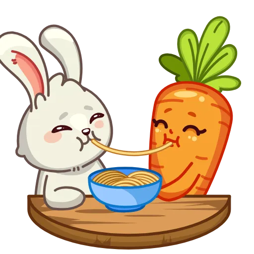 😘 Эмодзи «Любовь-морковь» для Telegram