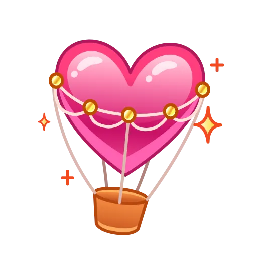 ❤️ Эмодзи «Love Day» для Telegram