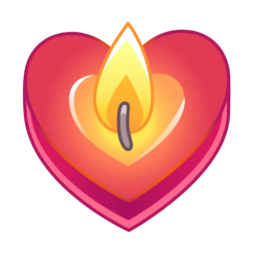 🕯 Эмодзи «Love Day» для Telegram
