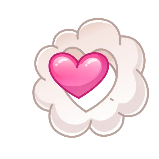☁️ Эмодзи «Love Day» для Telegram