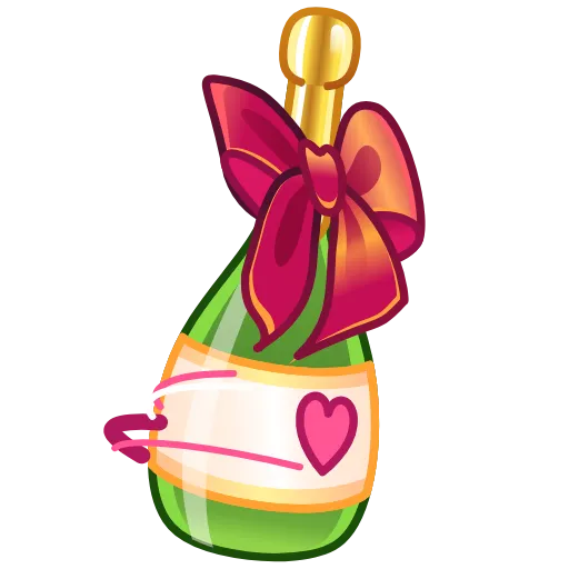 🍾 Эмодзи «Love Day» для Telegram