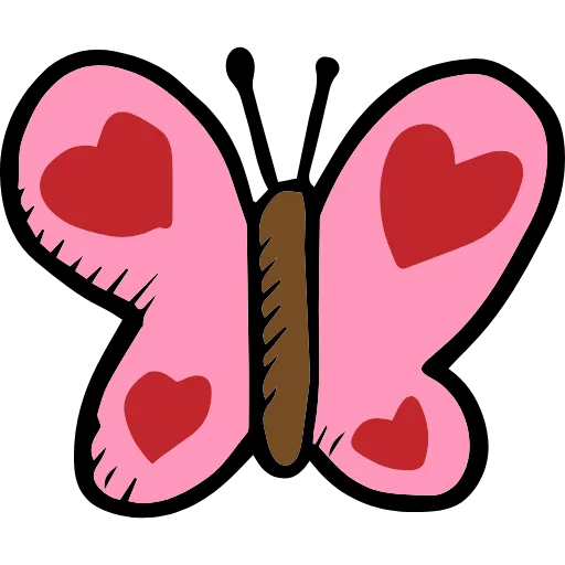 🤩 Эмодзи «Love doodle - сердечки к 14 февраля» для Telegram