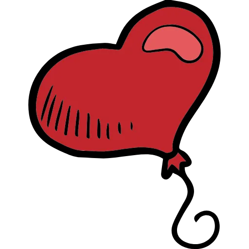🤩 Эмодзи «Love doodle - сердечки к 14 февраля» для Telegram