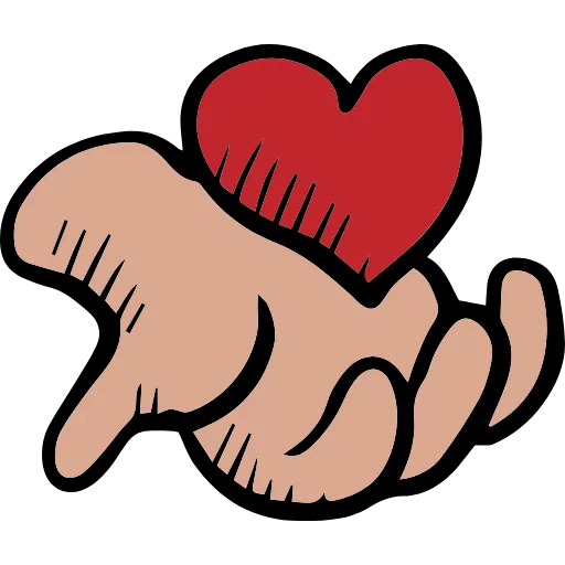 🤩 Эмодзи «Love doodle - сердечки к 14 февраля» для Telegram