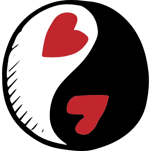 Эмодзи Love doodle - сердечки к 14 февраля для Telegram — скачать