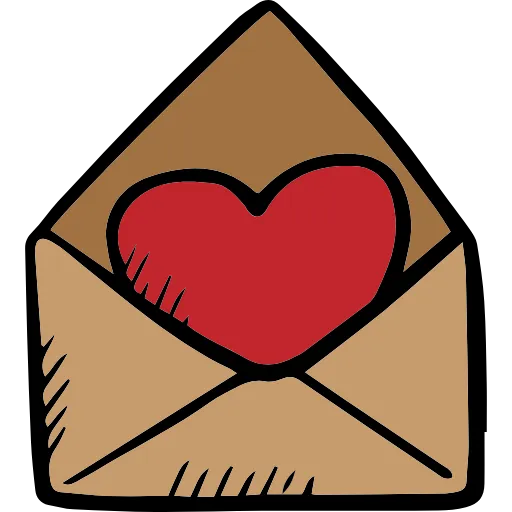 🤩 Эмодзи «Love doodle - сердечки к 14 февраля» для Telegram