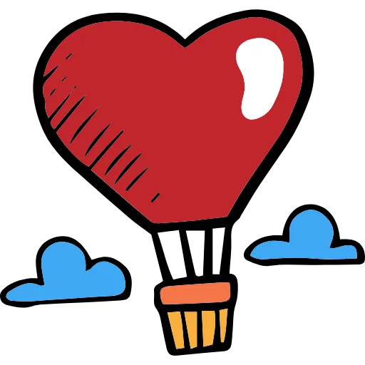 🤩 Эмодзи «Love doodle - сердечки к 14 февраля» для Telegram