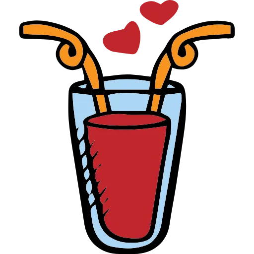 🤩 Эмодзи «Love doodle - сердечки к 14 февраля» для Telegram