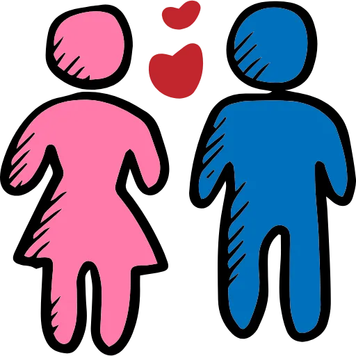 🤩 Эмодзи «Love doodle - сердечки к 14 февраля» для Telegram