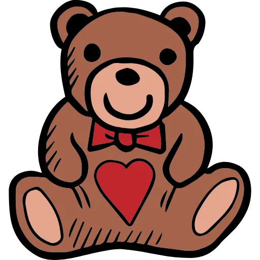 🤩 Эмодзи «Love doodle - сердечки к 14 февраля» для Telegram