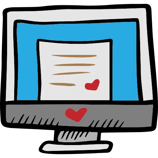 🤩 Эмодзи «Love doodle - сердечки к 14 февраля» для Telegram
