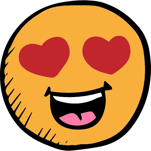 🤩 Эмодзи «Love doodle - сердечки к 14 февраля» для Telegram