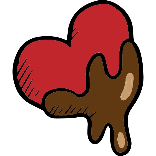 🤩 Эмодзи «Love doodle - сердечки к 14 февраля» для Telegram