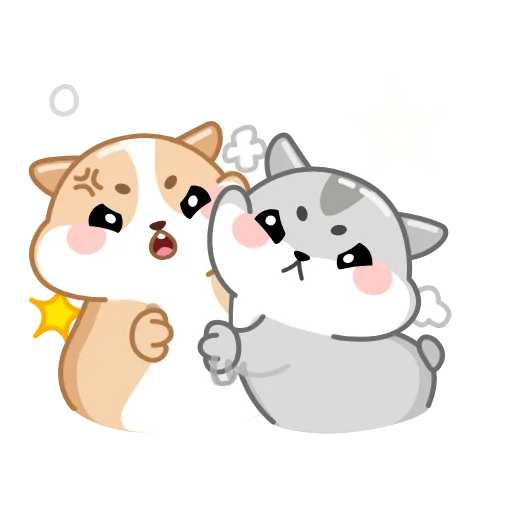😡 Эмодзи «Love Hamsters» для Telegram