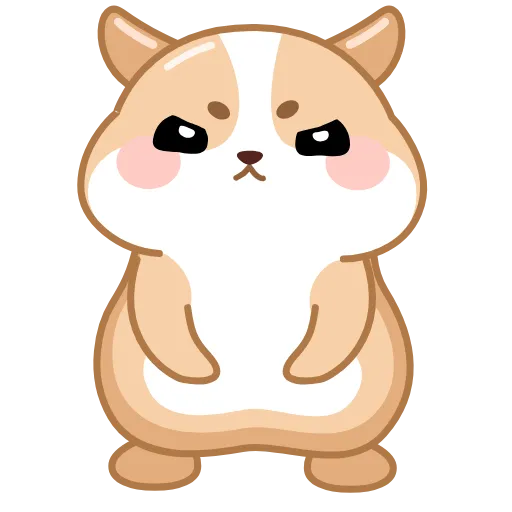 😡 Эмодзи «Love Hamsters» для Telegram
