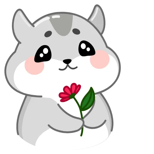 😢 Эмодзи «Love Hamsters» для Telegram