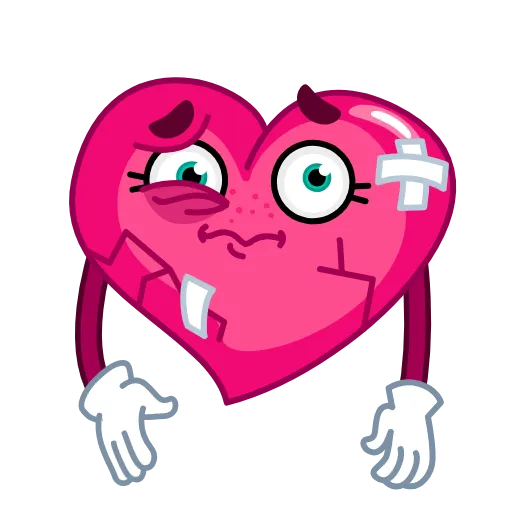 🤕 Эмодзи «☺ Сердечко» для Telegram