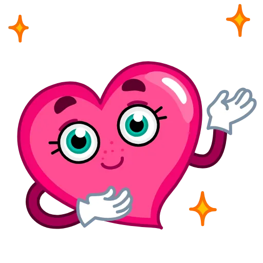 😌 Эмодзи «☺ Сердечко» для Telegram