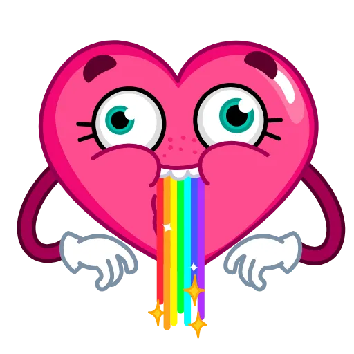 🤩 Эмодзи «☺ Сердечко» для Telegram
