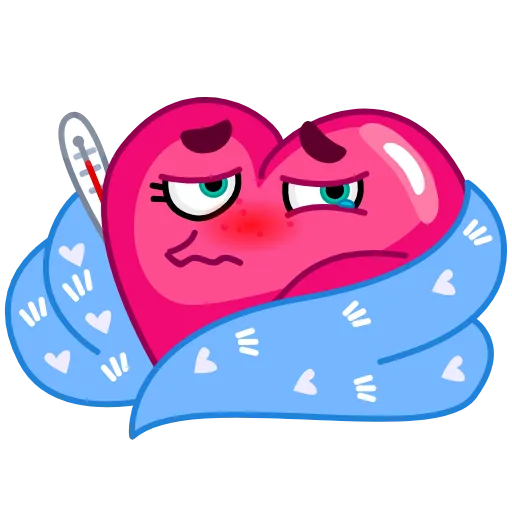 🤒 Эмодзи «☺ Сердечко» для Telegram