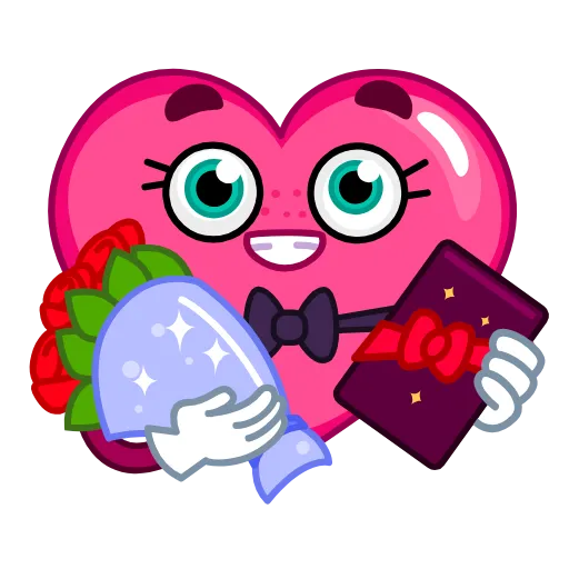 💝 Эмодзи «☺ Сердечко» для Telegram