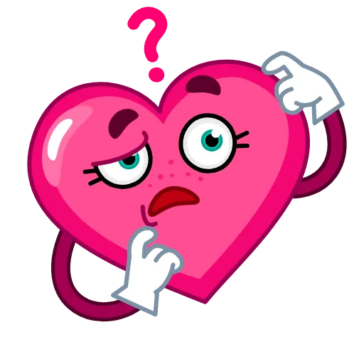 🤔 Эмодзи «☺ Сердечко» для Telegram