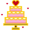 🎂 Эмодзи «Love In Spring» для Telegram
