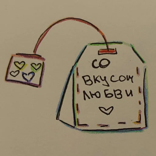 ☕ Стикер «Клубничный пирог» для Telegram