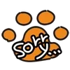 🐾 Эмодзи «😍 Cats - котики парный черный и белый» для Telegram