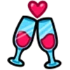 🤩 Эмодзи «Love Status Vk» для Telegram