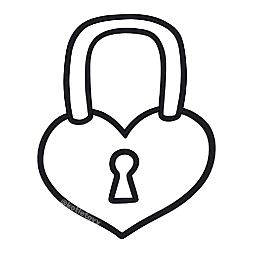 🔒 Эмодзи «Love Theme» для Telegram