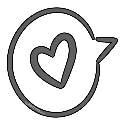 💬 Эмодзи «Love Theme» для Telegram