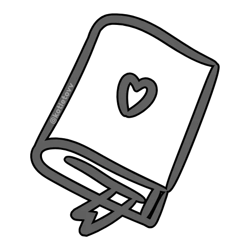 📘 Эмодзи «Love Theme» для Telegram