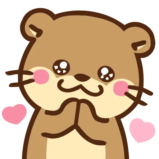🥹 Эмодзи «Love Otters» для Telegram
